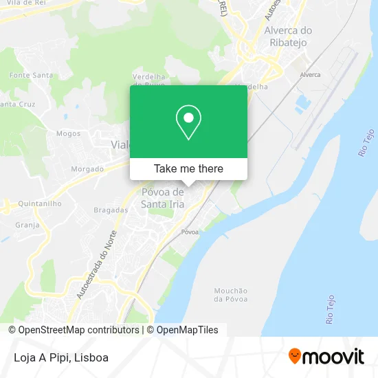 Loja A Pipi map