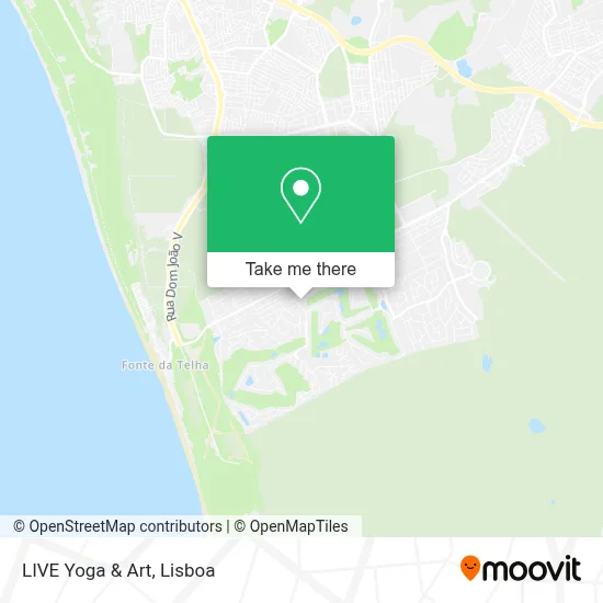 LIVE Yoga & Art map