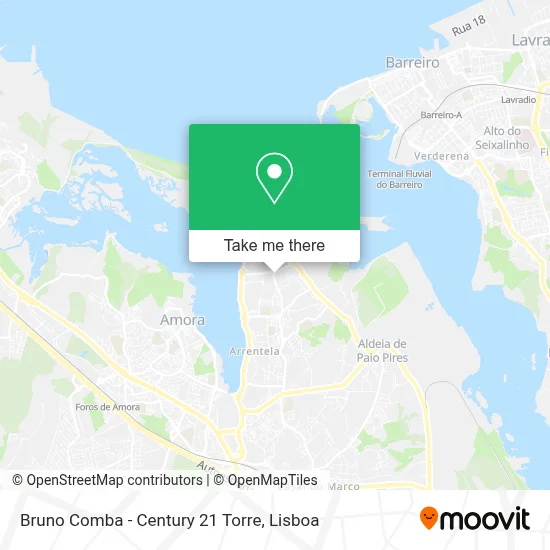 Bruno Comba -  Century 21 Torre map