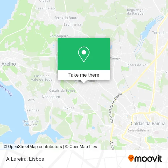 A Lareira map