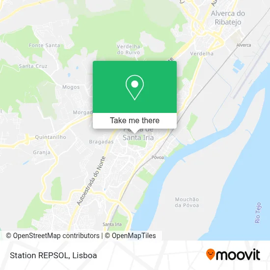 Station REPSOL map