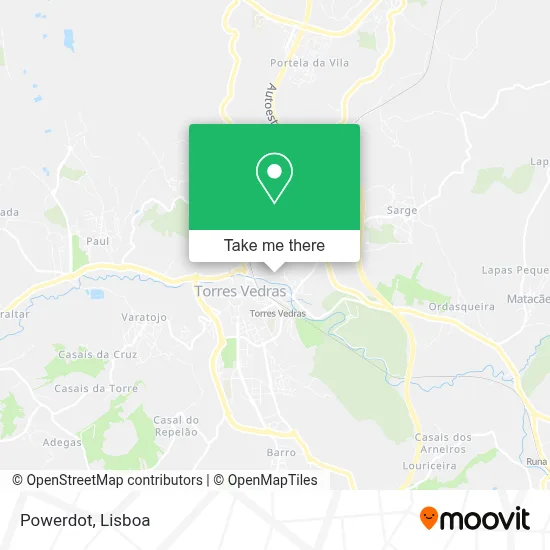 Powerdot mapa