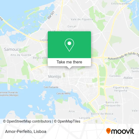 Amor-Perfeito map