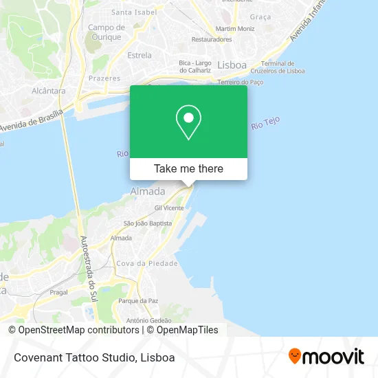 Covenant Tattoo Studio map