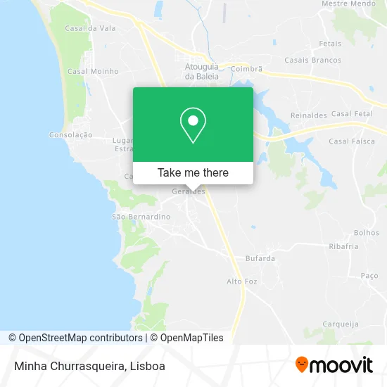 Minha Churrasqueira mapa