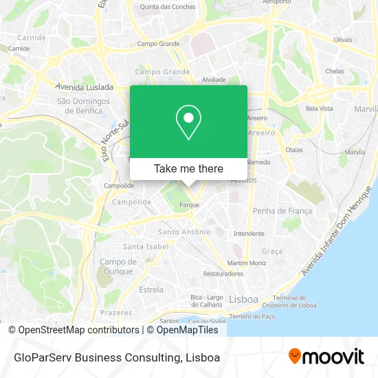GloParServ Business Consulting map