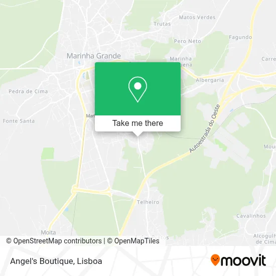 Angel's Boutique map
