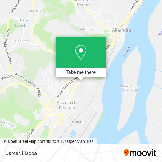 Jarcar map