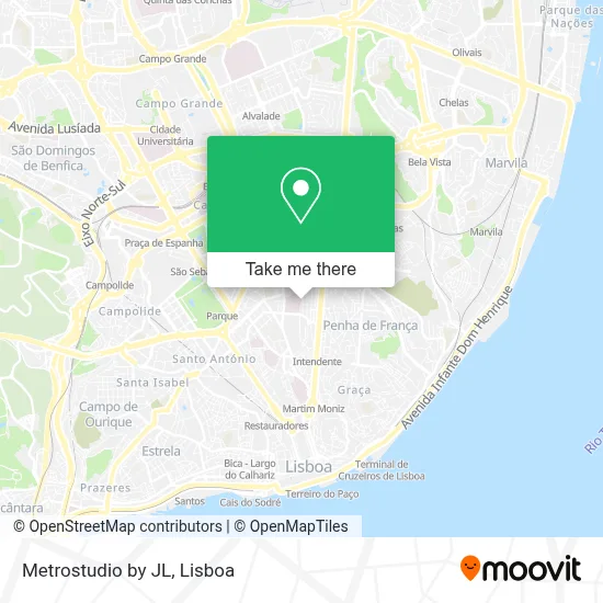 Metrostudio by JL map