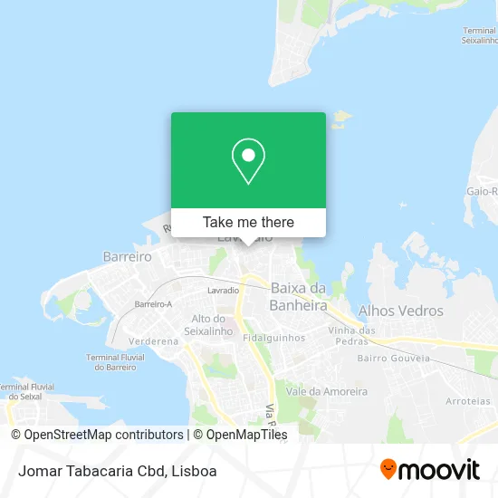 Jomar Tabacaria Cbd map