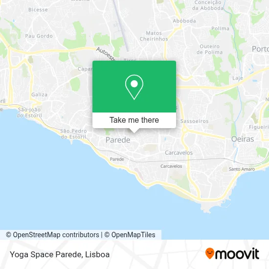 Yoga Space Parede map