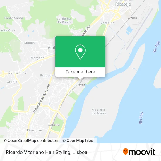 Ricardo Vitoriano Hair Styling mapa