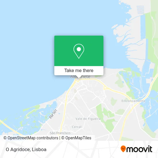 O Agridoce map
