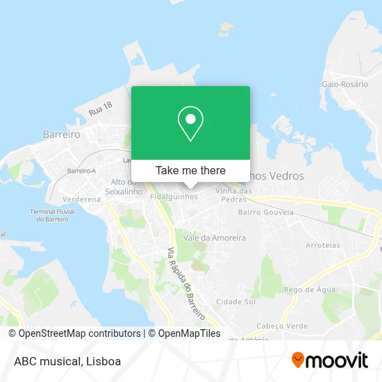ABC musical map