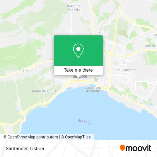 Santander map