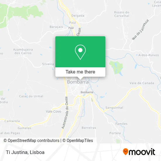 Ti Justina map