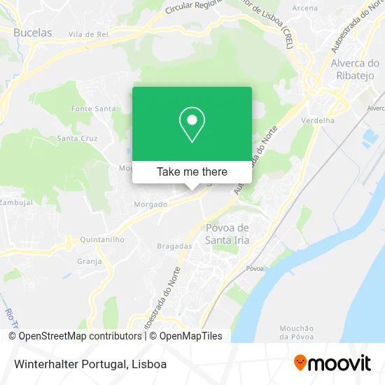 Winterhalter Portugal map