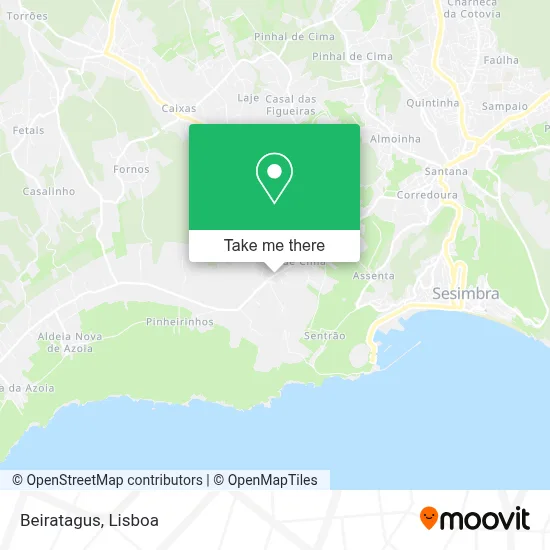 Beiratagus map