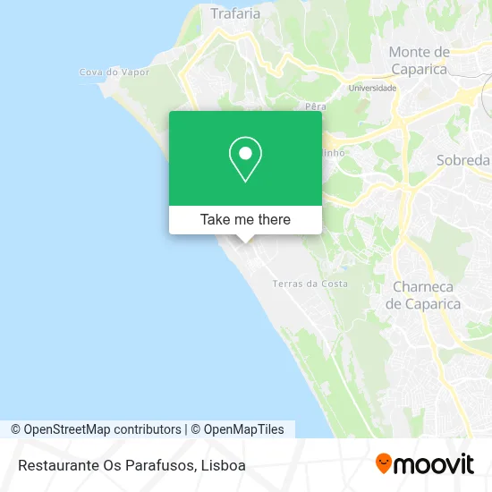 Restaurante Os Parafusos map