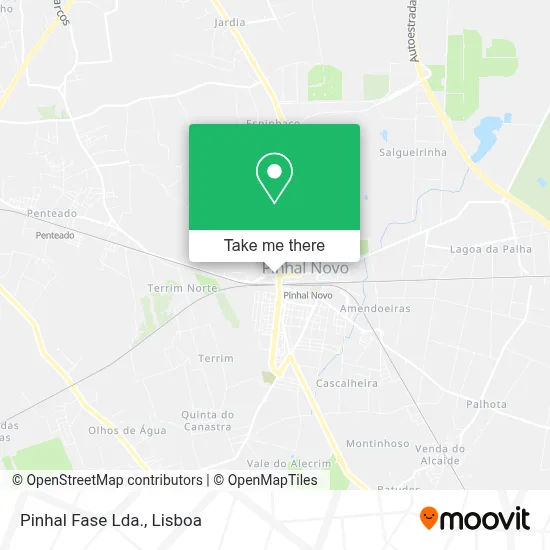 Pinhal Fase Lda. mapa