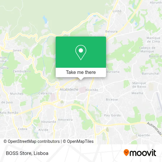 BOSS Store map