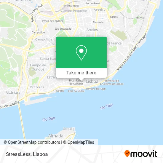 StressLess mapa