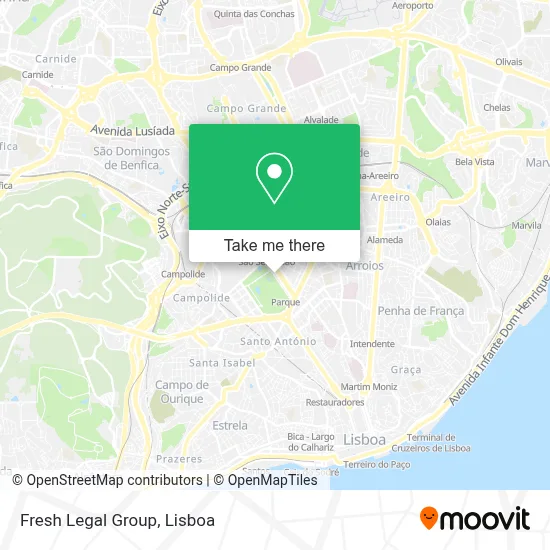 Fresh Legal Group map