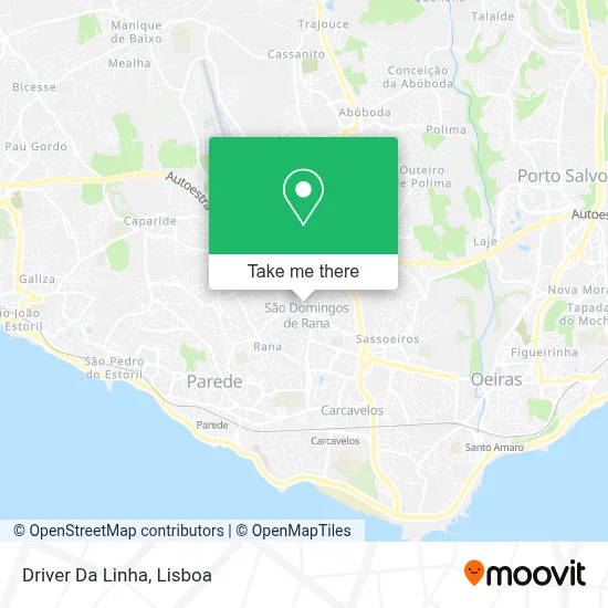 Driver Da Linha mapa