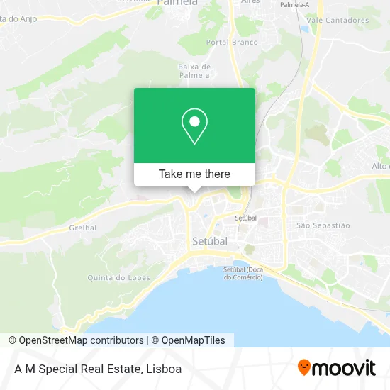 A M Special Real Estate map