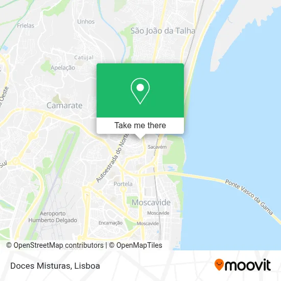 Doces Misturas map