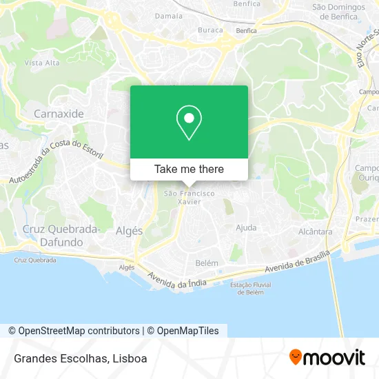 Grandes Escolhas map