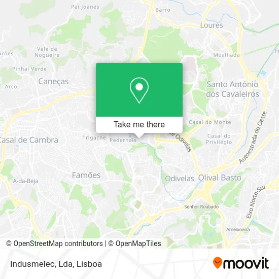 Indusmelec, Lda map