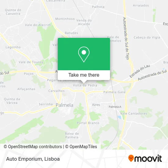 Auto Emporium map