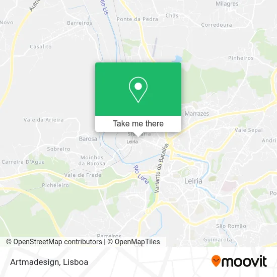 Artmadesign map