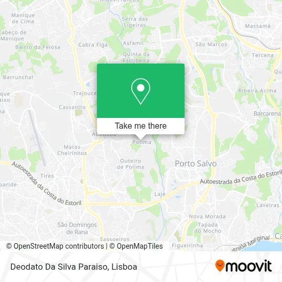 Deodato Da Silva Paraiso map