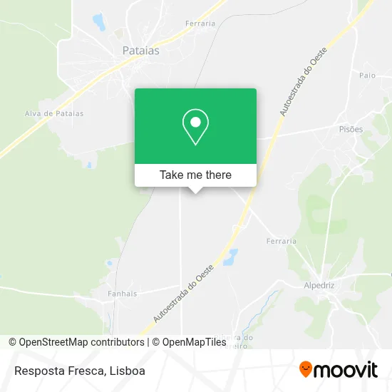 Resposta Fresca mapa