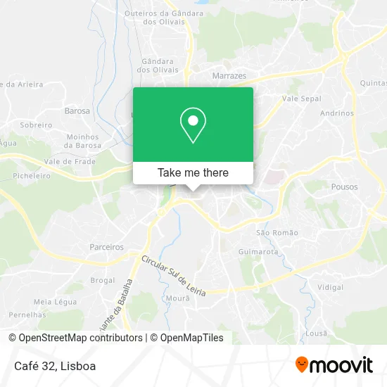 Café 32 map