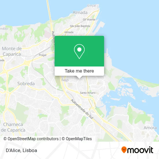 D'Alice map
