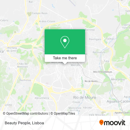 Beauty People map
