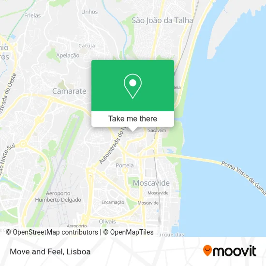 Move and Feel mapa