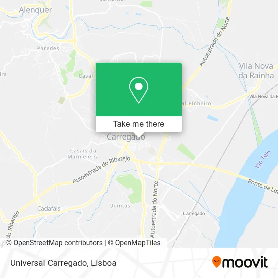 Universal Carregado map