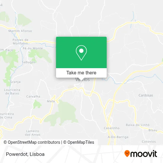 Powerdot mapa