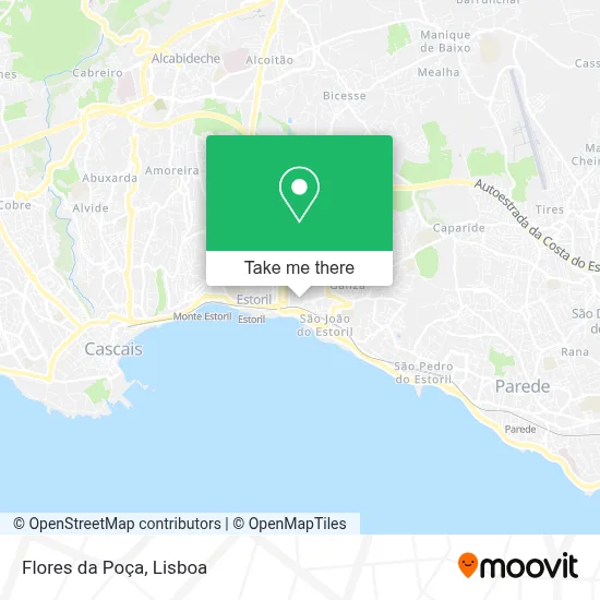Flores da Poça map