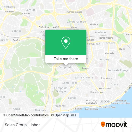 Sales Group map