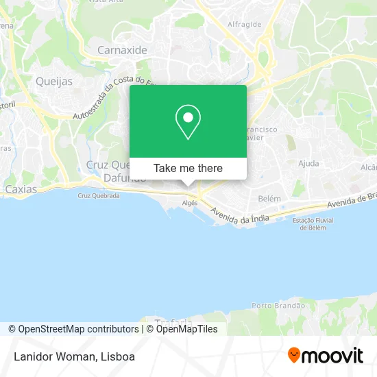 Lanidor Woman map