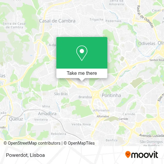 Powerdot map