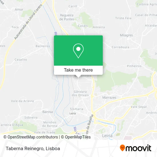 Taberna Reinegro mapa
