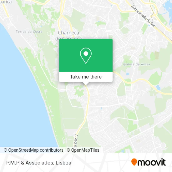 P.M.P & Associados map
