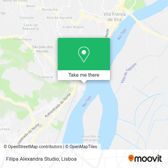 Filipa Alexandra Studio map