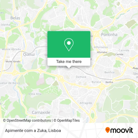 Apimente com a Zuka map